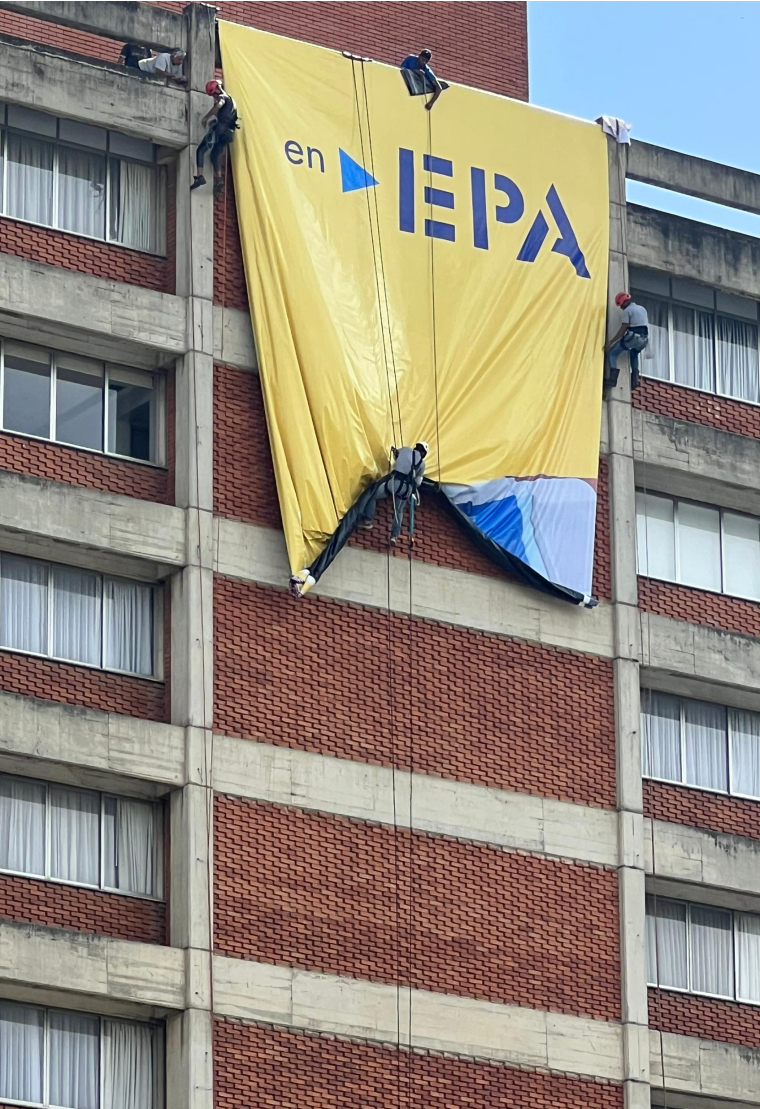 Montaje de valla EPA